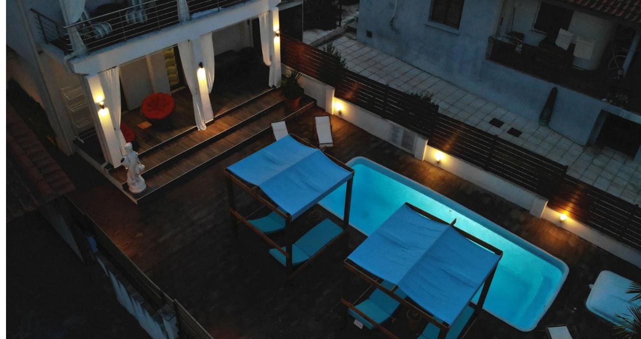 Villa Azzuro Ground Floor Nea Kallikrateia Exterior foto